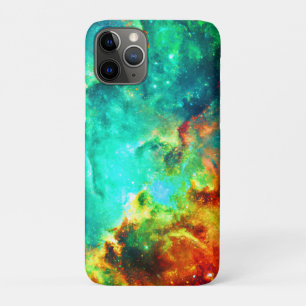 鮮やかな銀河キャンバスアート iPhone 11 PROケース
