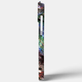 鮮やかな銅色の素朴な質感、粗さ Case-Mate iPhoneケース (裏面 / 左)