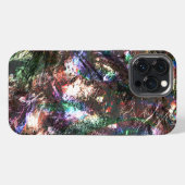 鮮やかな銅色の素朴な質感、粗さ iPhoneケース (裏面横)