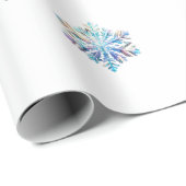 鮮やかな雪片 ラッピングペーパー (ロールコーナー)