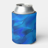 鮮やかな青色の色調のメタリックダン 缶クーラー (缶正面)