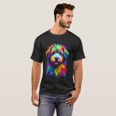 鮮やかな飛沫 Tシャツ (正面フル)