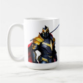 鮮やかな騎士コーヒーマグ ティーポット コーヒーマグカップ (左)