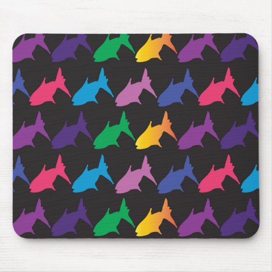 鮮やかな魚のマウスパッド マウスパッド (正面)