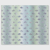 鮮やかな魚 ラッピングペーパー (フラット)