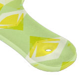 鮮やかな黄色緑の夏の星ドーパミン装飾 カッティングボード (角)