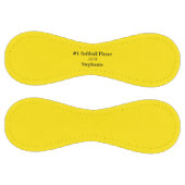 鮮やかな黄色 ソフトボール (パネル)