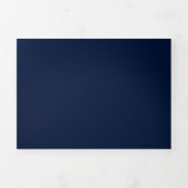 鮮やかな2025年新年 三つ折りクリスマスカード (カバー)