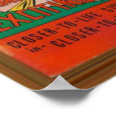 鮮やかな3Dラブ漫画ブックカバーアートワーク ポスター (角)