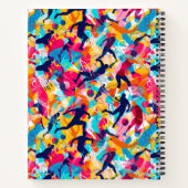 鮮やかな カラフルな 様々な スポーツ用品が 学校に帰ってきた。 ノートブック (裏面)