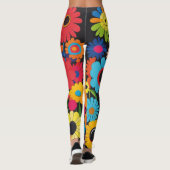 鮮やかな「ヴィンテージスパーク」レギ数々のンをカラーSplasに レギンス (裏面)