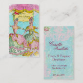 鮮やかなFifi-LaRueの華美な装飾品およびFripperyの名刺 名刺 (正面/裏面)