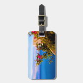 鮮やかなPositano旅行荷物のラベル ラゲッジタグ (正面縦)