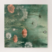 鮮やかのおもしろいに対するリラックスフローラパズル ジグソーパズル (横)