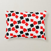 鮮やかの遊カードスーツのアクセント枕 アクセントクッション (裏面)