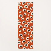 鮮やかはっきりしたRed Leopard Print ヨガマット (正面)