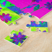 鮮やかやる気を起こさせる食べラヴ&遊アートプリント ジグソーパズル (側面)