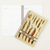 鮮やかアンティークスラグイラストレーション自然史 プランナー手帳 (ディスプレー)