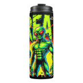 鮮やかエイリアングラフィック:領域51 タンブラー (正面)