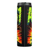 鮮やかエイリアングラフィック:領域51 タンブラー (裏面)