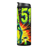 鮮やかエイリアングラフィック:領域51 タンブラー (回転右)