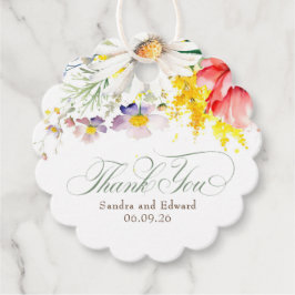 鮮やかエレガント花 フェイバータグ