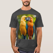 鮮やかオウムTシャツ Tシャツ (正面)