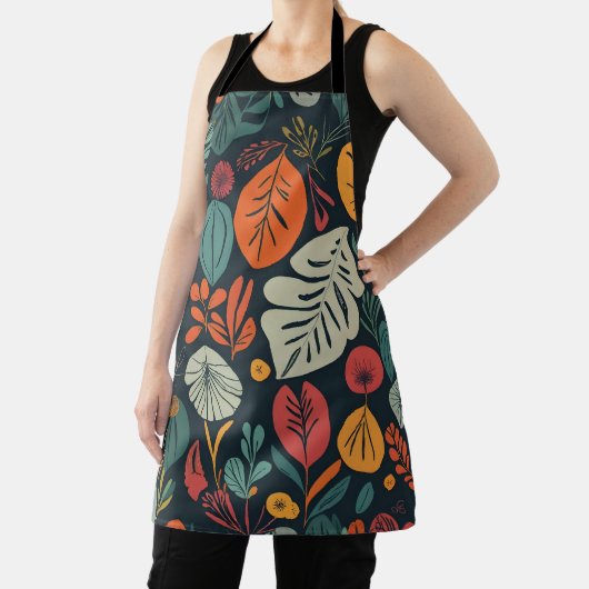鮮やかオーガニックエプロン芸術的ホームデコール エプロン (インサイチュ)