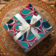 鮮やかオーガニックSwirl Ankara African American Gift