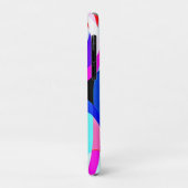 鮮やかカラフルな抽象化パターン Case-Mate iPhoneケース (裏面/左)