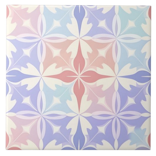 鮮やかカラフルインディアン タイル (正面)