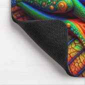 鮮やかカラフルカエル マウスパッド (コーナー)