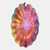 鮮やかカラフルタイ染色#1 オーナメントカード (右)