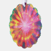 鮮やかカラフルタイ染色#1 オーナメントカード (左)