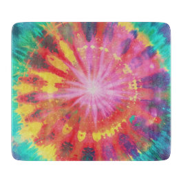 鮮やかカラフルタイ染色#1 カッティングボード