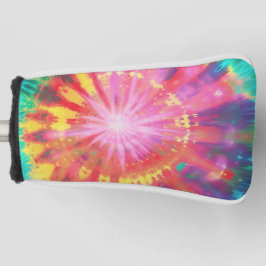 鮮やかカラフルタイ染色#1 ゴルフヘッドカバー