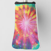 鮮やかカラフルタイ染色#1 ゴルフヘッドカバー (回転90)