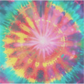 鮮やかカラフルタイ染色#1 シール (正面)