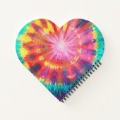 鮮やかカラフルタイ染色#1 ノートブック (裏面)