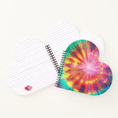 鮮やかカラフルタイ染色#1 ノートブック (内部)