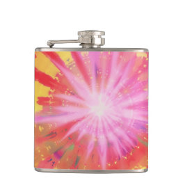 鮮やかカラフルタイ染色#1 フラスク