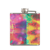 鮮やかカラフルタイ染色#1 フラスク (裏面)