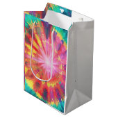 鮮やかカラフルタイ染色#1 ミディアムペーパーバッグ (正面アングル)