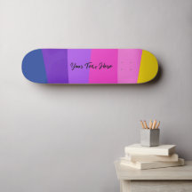 鮮やかカラフルデザインカスタム文字