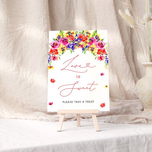 鮮やかカラフルフローラ ポスター