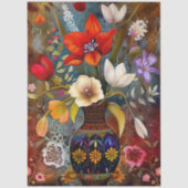 鮮やかカラフルフローラ 薄葉紙 (正面)