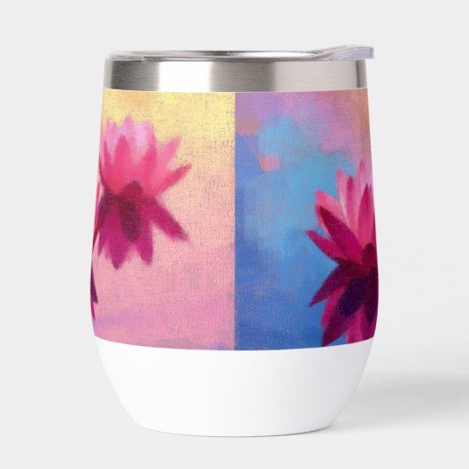 鮮やかカラフル抽象芸術 (左面)