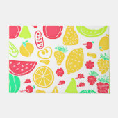鮮やかカラフル果柄 ドアマット (正面)