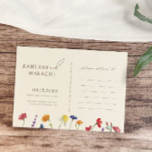 鮮やかカラフル野モダン花結婚病 セーブザデート