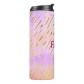 鮮やかカラフル金ゴールド タンブラー (回転左)